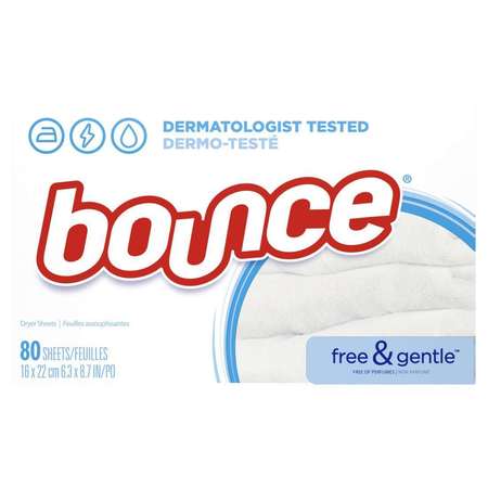 BOUNCE Bounce Dryer Sheet Free & Sensitive, PK720 34087